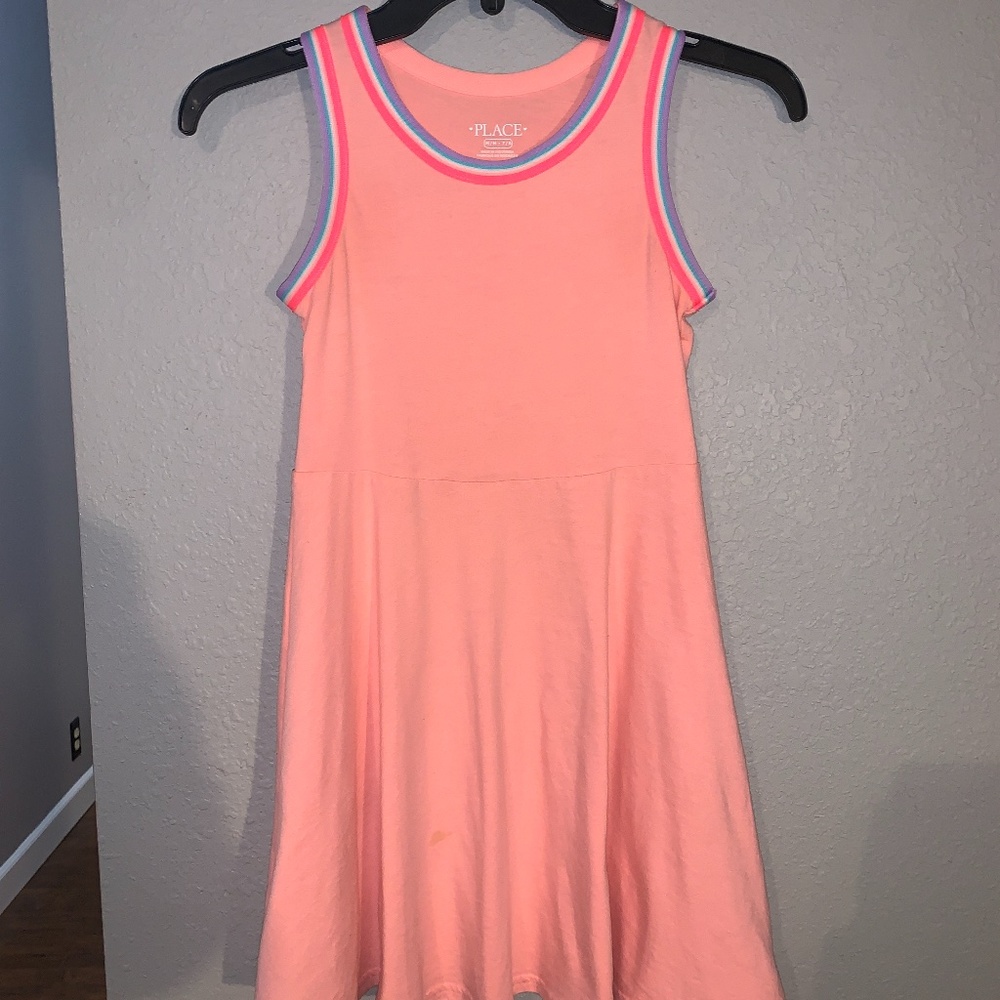 ADORABLE GIRLS PINK DRESS